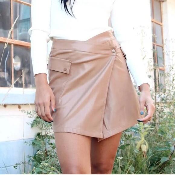 NWT | Bishop & Young | Margarita Wrap Skirt | Chocolate | Medium - Picture 1 of 12